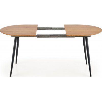 Rocky matbord 120-160 cm - Ek/svart