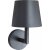 Columbus wandlamp - Rustiek zwart - 22 cm