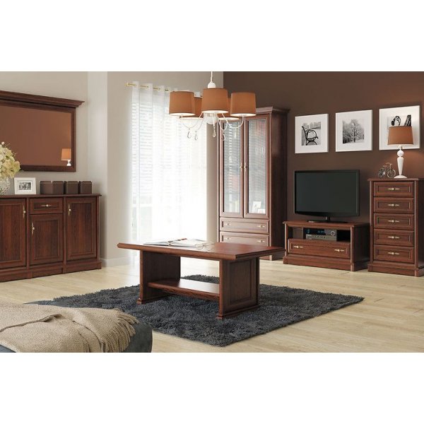 Table basse Forsbacka 130 x 65 cm - Châtaignier Table basse Forsbacka 130 x 65 cm - Châtaignier