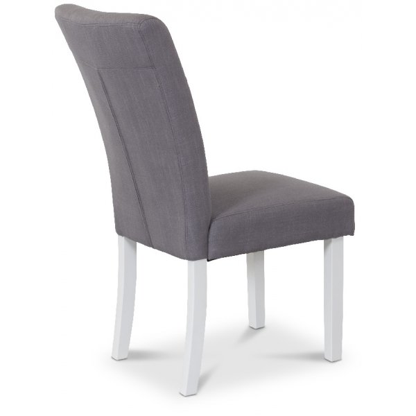 Oliva matstol Gr� - vita ben