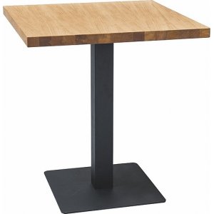 Table  manger Puro 60 cm - Chne/noir