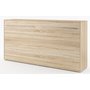 Sngskp compact living Horisontellt (90x200 cm fllbar sng) - Ljus ek