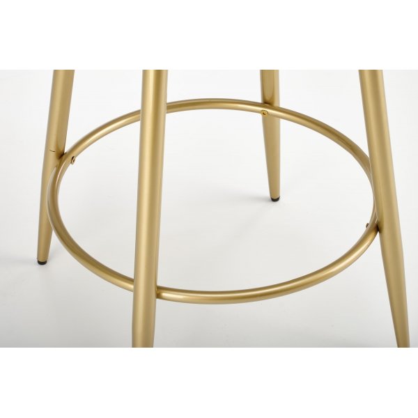 Tabouret de bar Pelican 115 - Noir/or