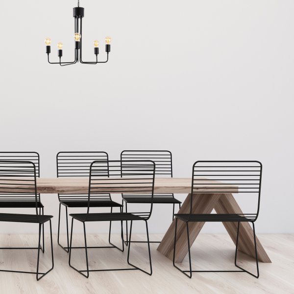 Mum taklampa 3492 - Svart