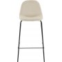 Bridge barstol i beige sammet