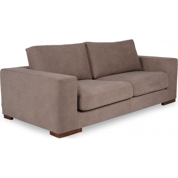 Neplus 2-sits soffa - Brun