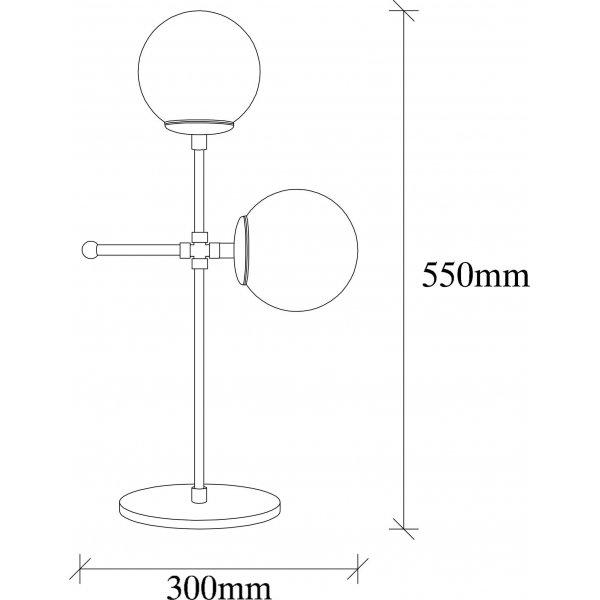 Lampe à poser Mudoni - Or Lampe à poser Mudoni - Or