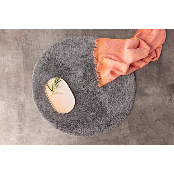 Tapis Valle 60 cm - Gris fonc