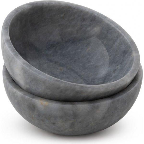 Skålar i grå marmor från Verona - 2 delar Skålar i grå marmor från Verona - 2 delar