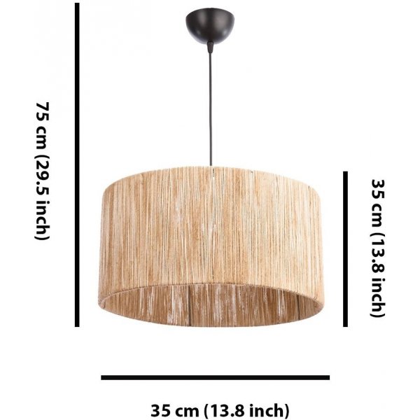 Cane taklampa - Beige Cane taklampa - Beige