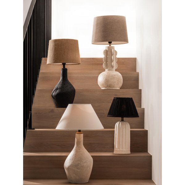 Harper lampfot - Beige - 50 cm