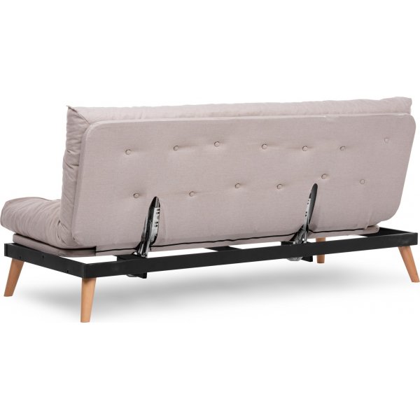 Saki 3-sits bddsoffa - Cream