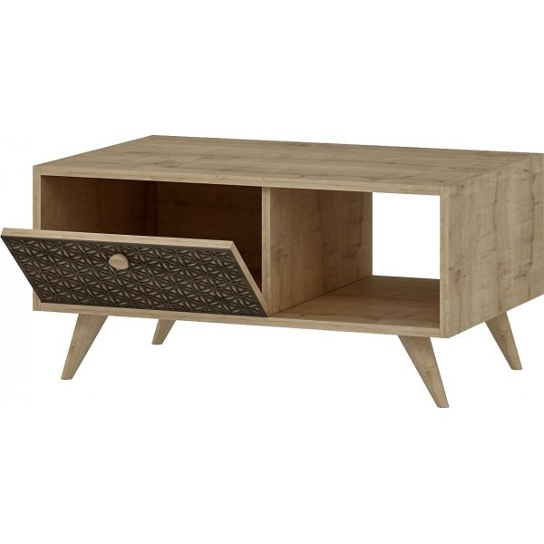 New York salontafel 90 x 60 cm - Saffier eiken New York salontafel 90 x 60 cm - Saffier eiken