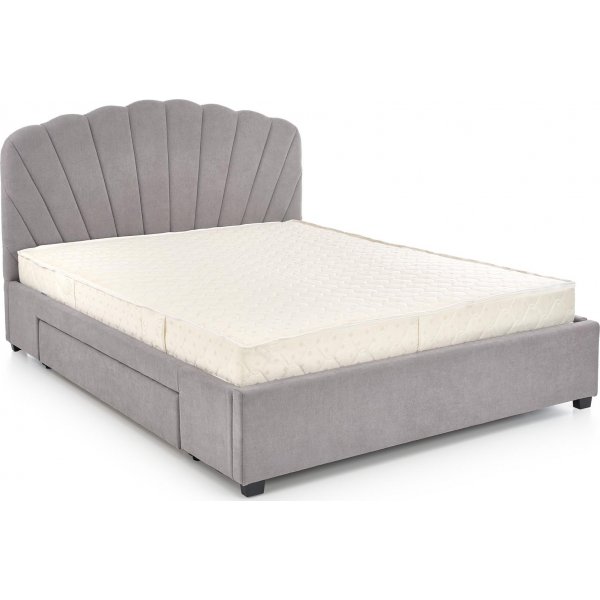 Cadre de lit Mistral 160x200 cm - Gris Cadre de lit Mistral 160x200 cm - Gris