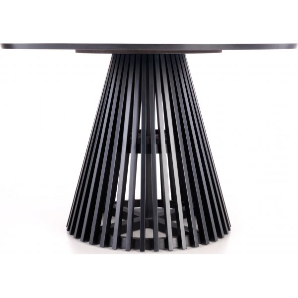 Table  manger Issey 120 cm - Chne/noir