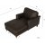 Howard Watford Deluxe Divan Fauteuil - Vintage bruin kunstleer