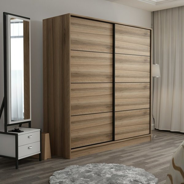 Armoire Kapusta 180 cm - Marron Armoire Kapusta 180 cm - Marron