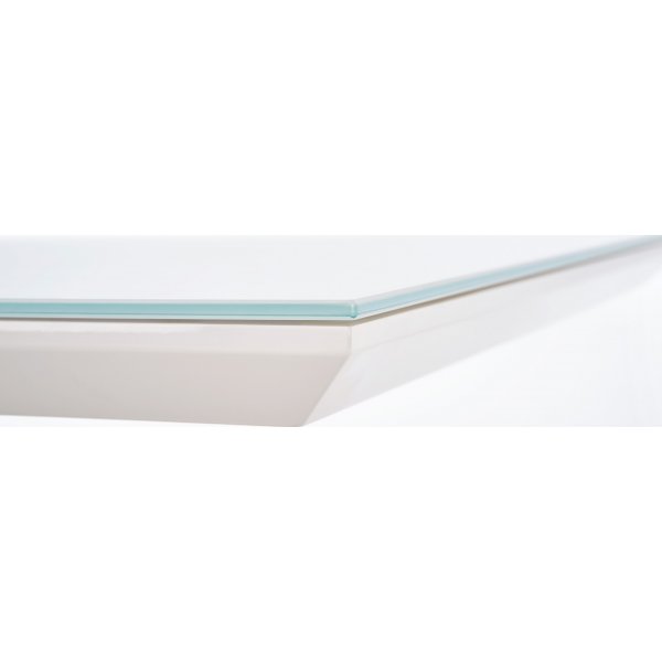 Table à manger Angeliki 160 cm - Blanc/chêne Table à manger Angeliki 160 cm - Blanc/chêne