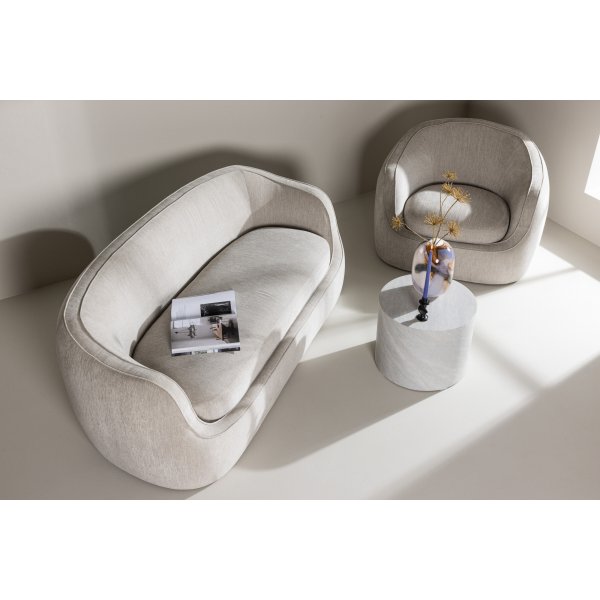 Elio 3-sits soffa - Ljusgrå Elio 3-sits soffa - Ljusgrå