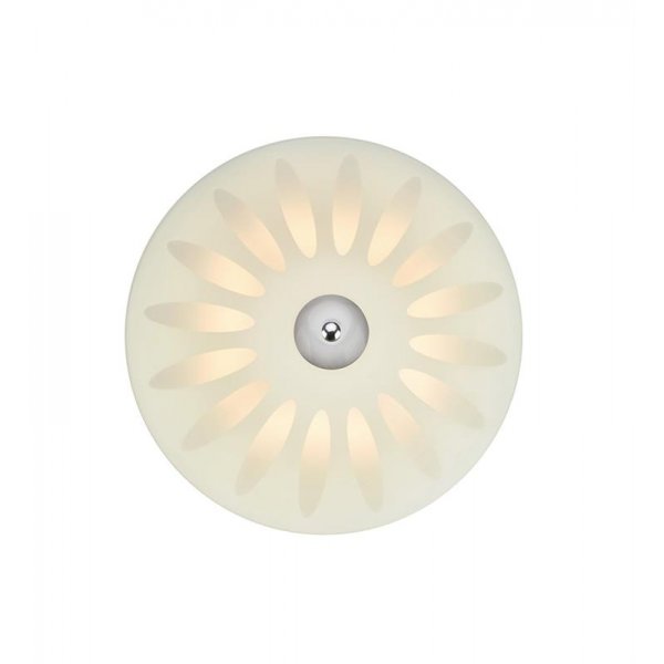 Petal Taklampa 35 - Vit/Krom