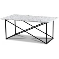 Terrazzo soffbord 110x60 cm - Cosmos Terrazzo & underrede Paladium svart Terrazzo soffbord 110x60 cm - Cosmos Terrazzo & underrede Paladium svart