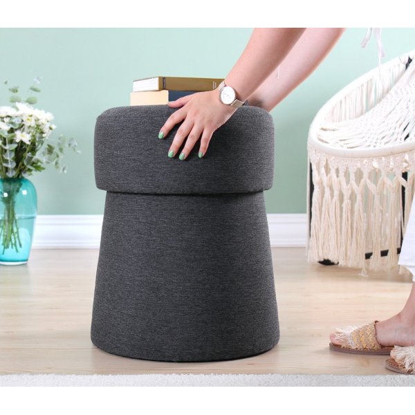 Pouf Beans - Gris Fonc