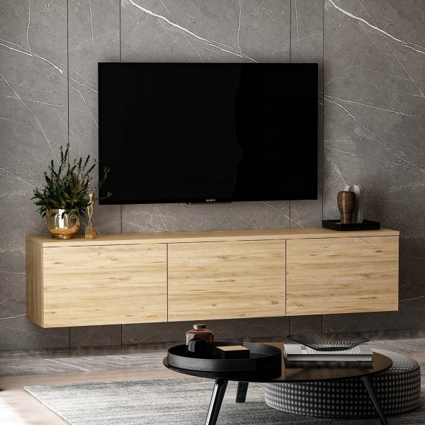 Neon TV-bänk - Furu Neon TV-bänk - Furu