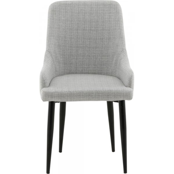 Chaise de salle  manger Paradis - Gris clair/noir