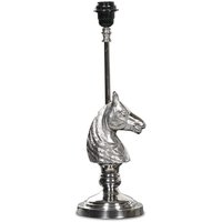 Lampfot med häst H42 cm - Silver Lampfot med häst H42 cm - Silver