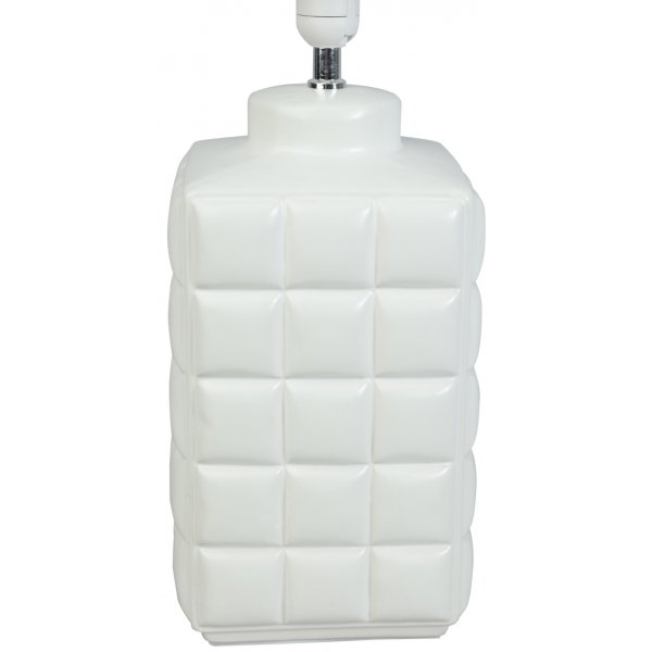 Chess lampfot H40 cm - Vit