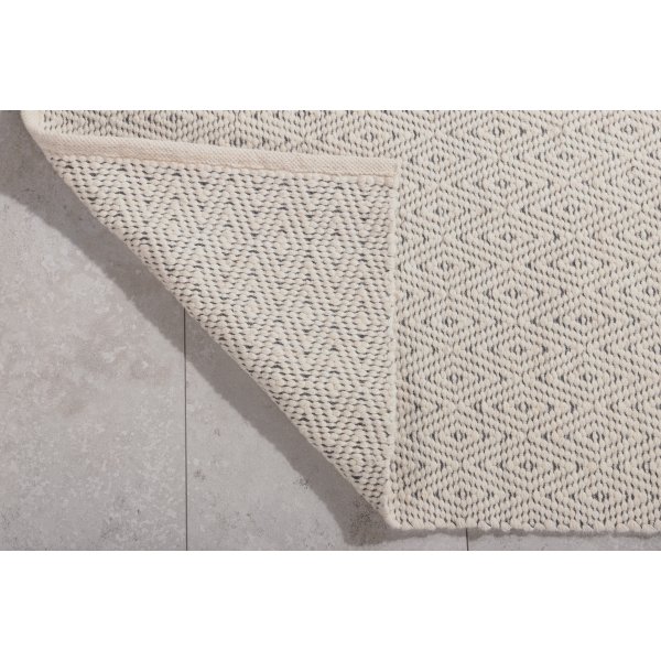 Penelope wollen vloerkleed - Beige wol Penelope wollen vloerkleed - Beige wol