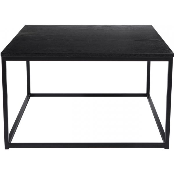 Table basse Natalie 80x80 - Placage frêne noir Table basse Natalie 80x80 - Placage frêne noir