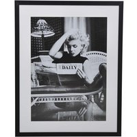 Villa tavla Marilyn dailey news - Svart/vit Villa tavla Marilyn dailey news - Svart/vit