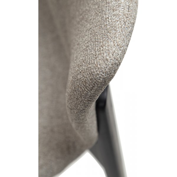 Tabouret de bar Paragon - Terre de galets bouclé Tabouret de bar Paragon - Terre de galets bouclé