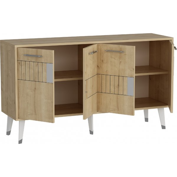 Moda skänk - Safir ek/silver Moda skänk - Safir ek/silver