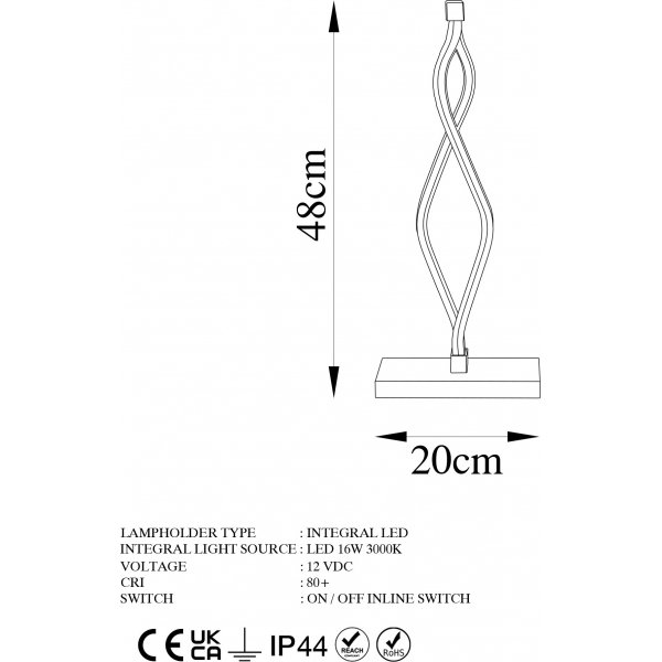 Zozo bordslampa - Svart Zozo bordslampa - Svart