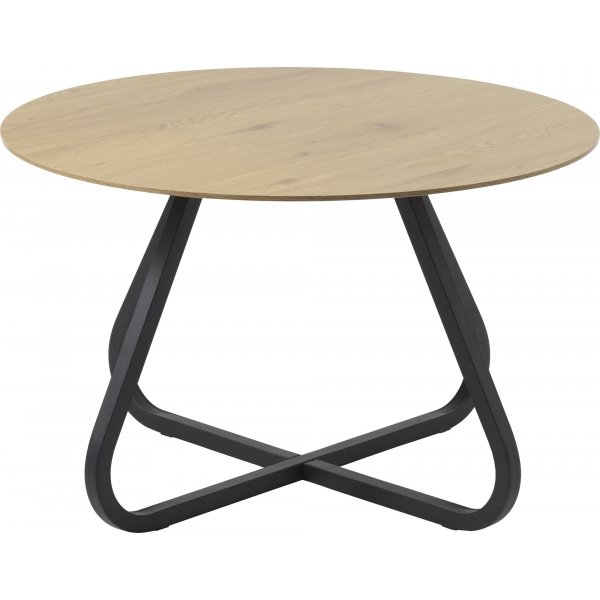 Table à manger Lapis Ø120 cm - Chêne/noir Table à manger Lapis Ø120 cm - Chêne/noir