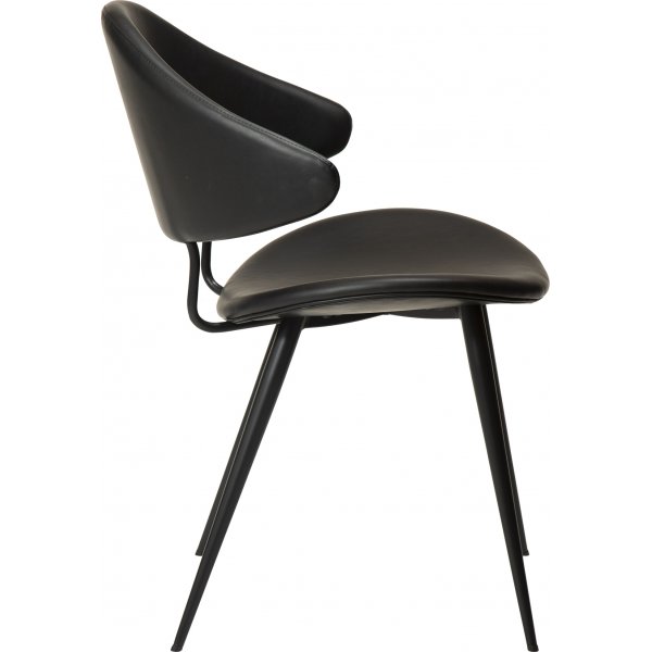 Chaise Napoléon - PU noir Chaise Napoléon - PU noir