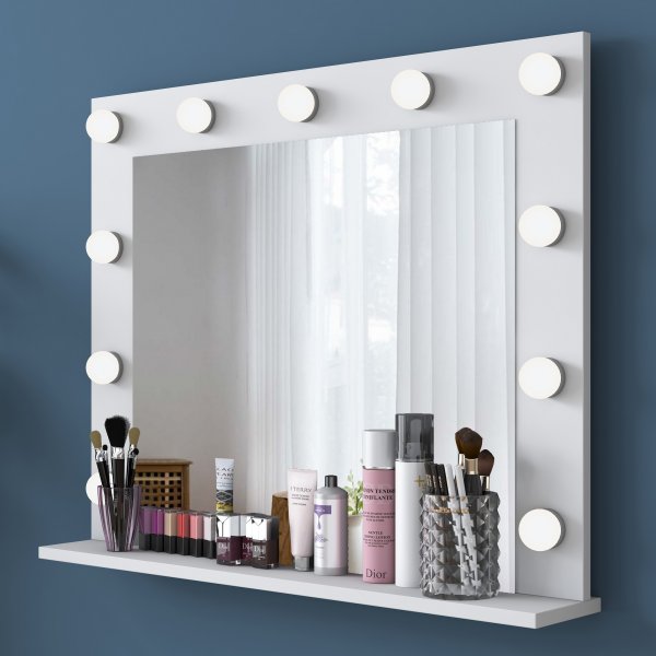 Trucco sminkspegel - Vit Trucco sminkspegel - Vit