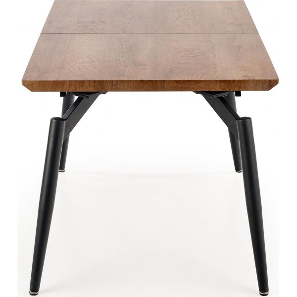 Mishi matbord 140-180 cm - Ek/svart Mishi matbord 140-180 cm - Ek/svart