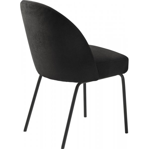 Chaise de cirque en chenille anthracite Chaise de cirque en chenille anthracite