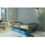 Carino juniorsng med frvaringslda 80 x 190 cm - Valfri frg