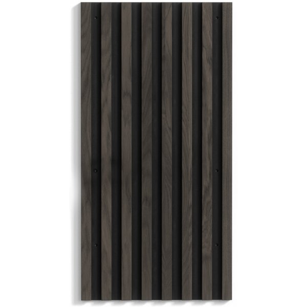 Panneau mural Toulon - Noir/moca Panneau mural Toulon - Noir/moca