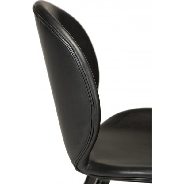 Tabouret de bar Cloud - PU noir