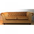 Kundbild Chesterfield York 3-sits soffa - Valfritt tyg
