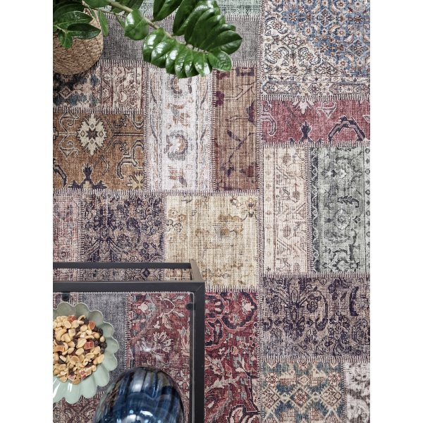 Patchwork patchwork vloerkleed Veelkleurig Patchwork patchwork vloerkleed Veelkleurig