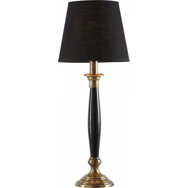 Pied de lampe Madison - Noir/Laiton antique - 43 cm Pied de lampe Madison - Noir/Laiton antique - 43 cm