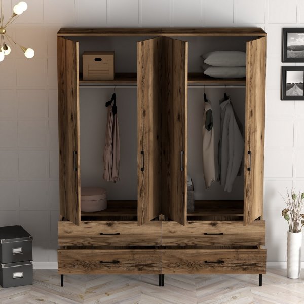 Armoire Kumsal 14 Noyer