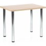 Buno matbord 90 cm - Sonoma ek/krom