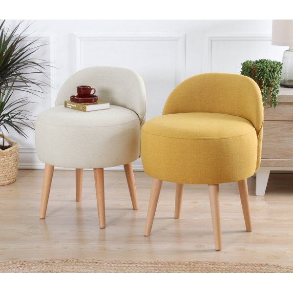 Corvile sittpuff - Gul Corvile sittpuff - Gul